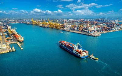 Transporte de Containers e Logística Portuária